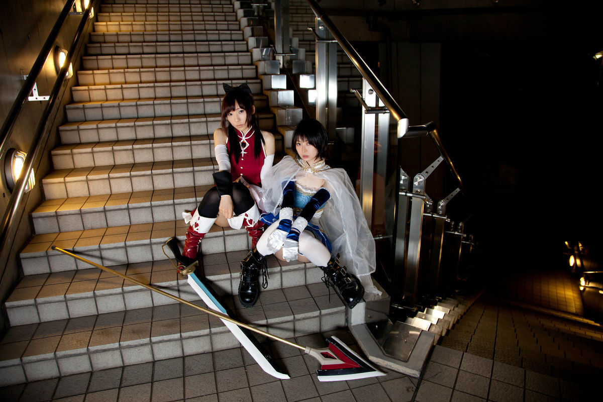 (C80) (コスプレ)   Sayaka and Kyoko  CosPlay制服诱惑套图